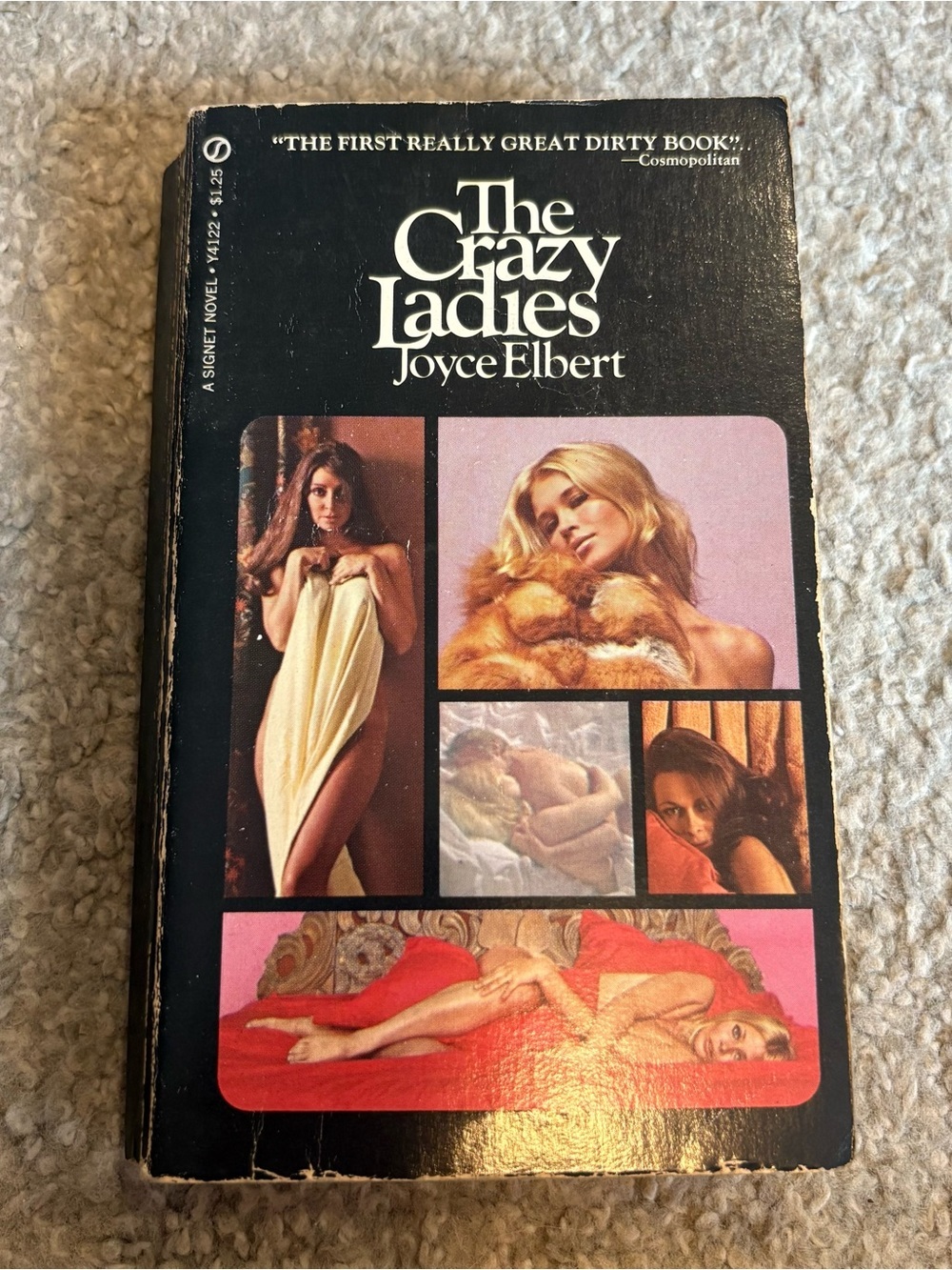 The Crazy Ladies by Joyce Elbert Vintage Risqué Book Adult Fiction